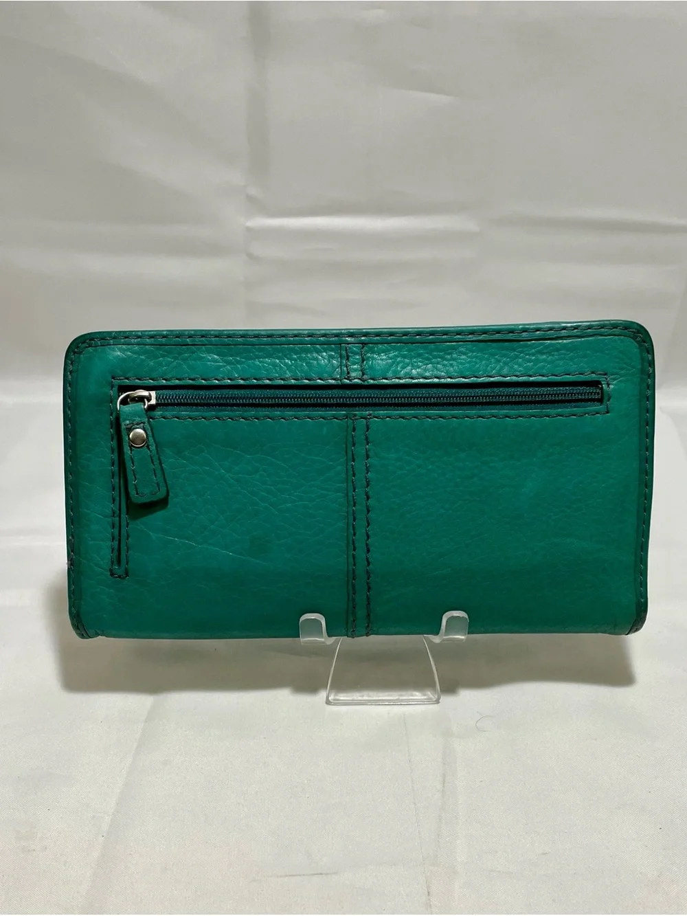 Fossil Maddox L-Zip-Around Leather Wallet